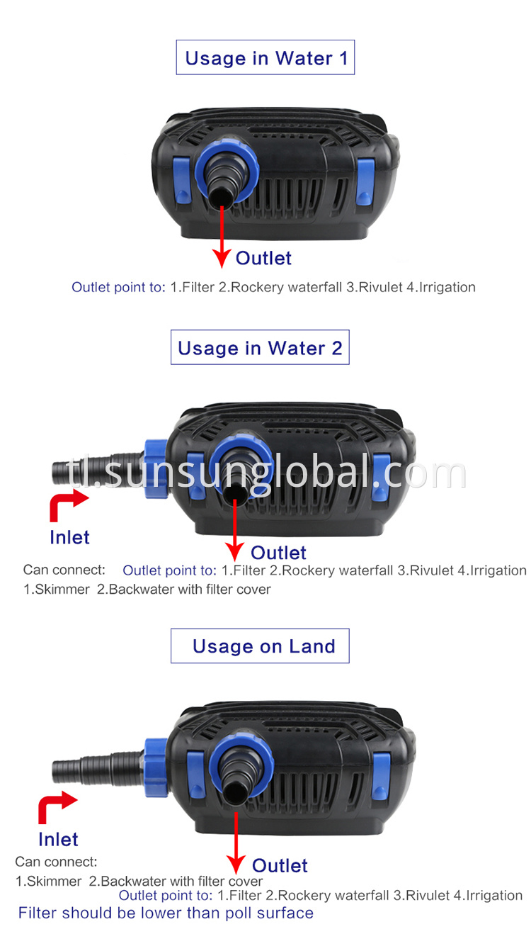 Mataas na kalidad na mahusay na sakahan ng irigasyon ng tubig pump machine